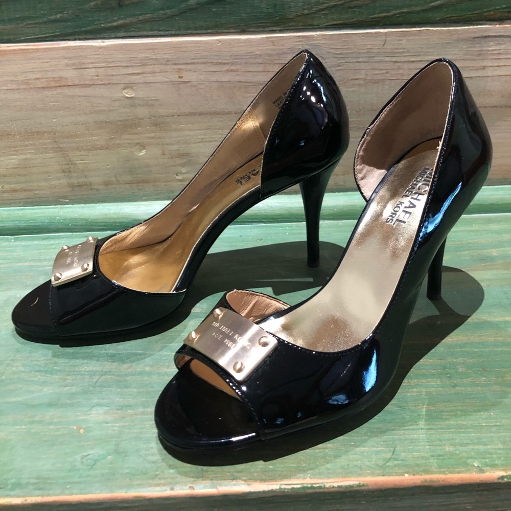 Michael Kors Classic Open Toe Heel